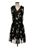 Maurices 100% Polyester Floral Black Cocktail Dress Size S - photo 1