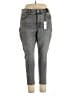 Express Solid Gray Jeans Size 16S - photo 1