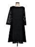 Chico's 100% Polyester Black Cocktail Dress Size Med (1.5) - photo 1