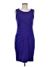 Spense Solid Purple Cocktail Dress Size 8 - photo 1
