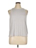 Athleta Silver Sleeveless T-Shirt Size XL - photo 1