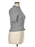 Boden Stripes Silver Short Sleeve Turtleneck Size 14 - photo 4