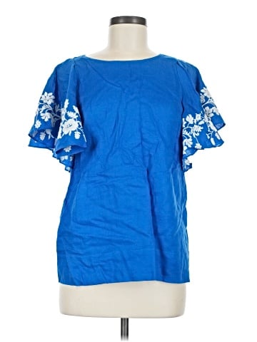 J.Crew Short Sleeve Blouse (view 1)