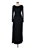Assorted Brands Solid Black Casual Dress Size M - photo 2