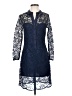 AX Paris 100% Polyester Blue Cocktail Dress Size 8 - photo 1