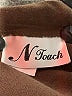 N Touch Solid Brown Formal Skirt Size 16 - photo 4