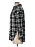 Como Vintage 100% Rayon Plaid Black Long Sleeve Button-Down Shirt Size L - photo 5