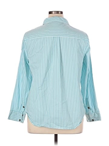 Universal Standard 3/4 Sleeve Button-Down Shirt (view 2)