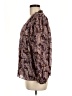 Intermix Purple Long Sleeve Blouse Size M - photo 5