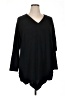 Soft Surroundings Black Pullover Sweater Size 1X - photo 1