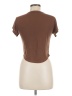 Active by Old Navy Brown Short Sleeve T-Shirt Size M - photo 2