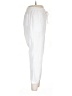 Ci Sono Solid White Casual Pants Size L - photo 4