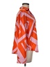 Timing Chevron-herringbone Orange Long Sleeve Blouse Size M - photo 4