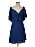 Unbranded 100% Polyester Blue Cocktail Dress Size L - photo 1