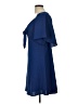 Unbranded 100% Polyester Blue Cocktail Dress Size L - photo 5