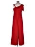 Marina Solid Red Jumpsuit Size 12 - photo 2