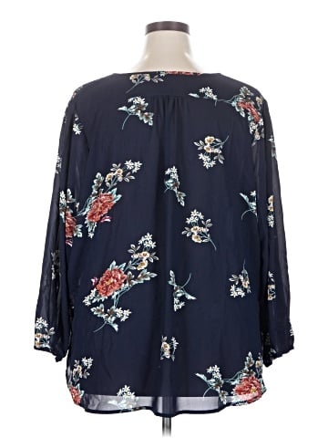 Fun2Fun 3/4 Sleeve Blouse (view 2)