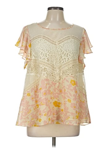 HD in Paris Short Sleeve Blouse (view 1)