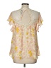 HD in Paris 100% Polyester Pink Short Sleeve Blouse Size 12 - photo 2