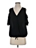 Veronica M. 100% Polyester Black Sleeveless Blouse Size S - photo 1