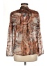 Meadow Rue Brown Long Sleeve Blouse Size M - photo 2