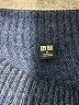 Uniqlo Solid Blue Pullover Sweater Size M - photo 7