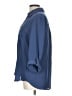 BCX 100% Polyester Solid Blue 3/4 Sleeve Blouse Size L - photo 5