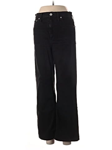 Madewell Slim Wide-Leg Jeans in Lunar Wash (view 1)