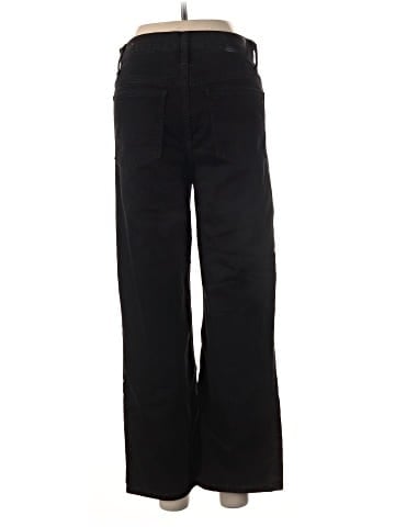 Madewell Slim Wide-Leg Jeans in Lunar Wash (view 2)