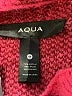 Aqua Argyle Burgundy Pullover Sweater Size M - photo 7