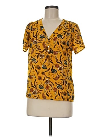 MORGAN by Morgan de Toi Short Sleeve Blouse (view 1)