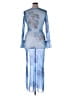 Unbranded Blue Cocktail Dress Size M - photo 2