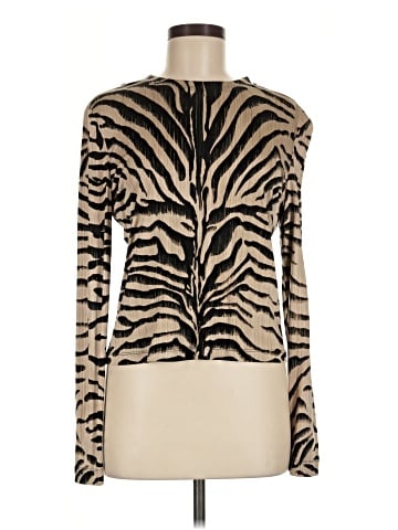 Carlisle Long Sleeve Silk Top (view 1)