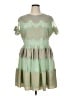 ASOS 100% Polyester Green Cocktail Dress Size 14 - photo 1