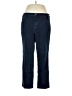Lands' End Chevron-herringbone Blue Jeans Size 18W - photo 1