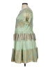 ASOS 100% Polyester Green Cocktail Dress Size 14 - photo 5