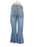 7 For All Mankind Hearts Blue Jeans Size 23 waist - photo 2