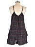 Target 100% Cotton Plaid Blue Romper Size M - photo 2