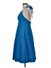 J.Crew 100% Cotton Blue Cocktail Dress Size 6 - photo 5