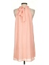 Love 21 100% Polyester Solid Pink Cocktail Dress Size S - photo 2