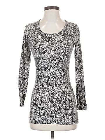 Ann Taylor Factory 3/4 Sleeve T-Shirt (view 1)