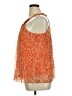 ECI Orange Sleeveless Blouse Size 14 - photo 5