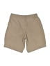 Hurley 100% Polyester Solid Tan Khaki Shorts Size 5 - 6 - photo 2