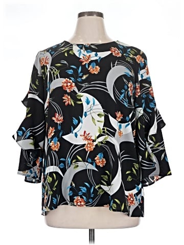 Alfani 3/4 Sleeve Blouse (view 1)