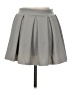 Rainbow Solid Gray Casual Skirt Size M - photo 2