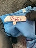 Parker 100% Polyester Blue Casual Dress Size L - photo 7