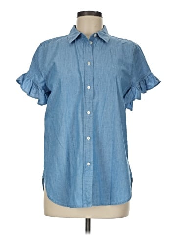 J.Crew Short Sleeve Button-Down Shirt (view 1)