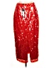 BCBGMAXAZRIA 100% Polyester Red Formal Skirt Size 10 - photo 2