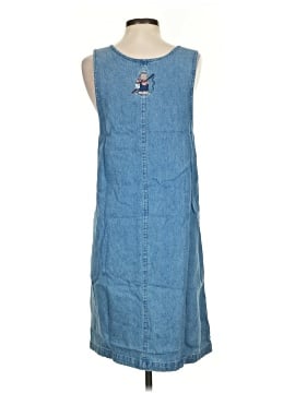 christopher and banks denim dress Christopher & Banks Embroidered Denim Dress - Tagged 12 - Small