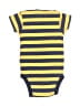 Gerber 100% Cotton Stripes Yellow Short Sleeve Onesie Size 3-6 mo - photo 2